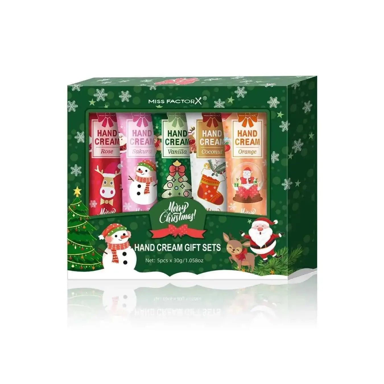 Hand Cream Gift Set for Women - 5-Piece Christmas Holiday Moisturizer Collection - 3sungllc.us#original_value#