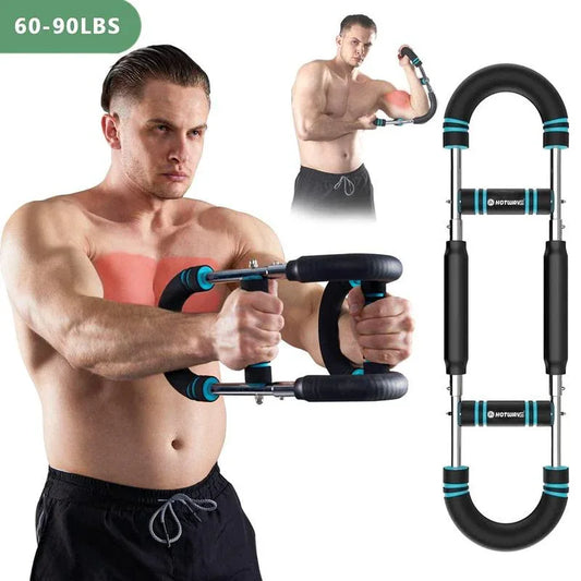 Adjustable Arm & Chest Trainer for Men – Portable Spring Resistance Equipment for Shoulder & Upper Body Workout - 3sungllc.us