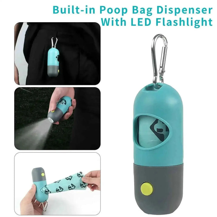Dog Pooper Scooper Portable - 360° Claw Picker with Waste Bags - 3sungllc.us#original_value#
