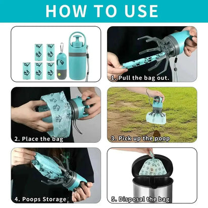 Dog Pooper Scooper Portable - 360° Claw Picker with Waste Bags - 3sungllc.usDog Pooper Scooper Portable - 360° Claw Picker with Waste Bags - 3sungllc.usoriginal_value