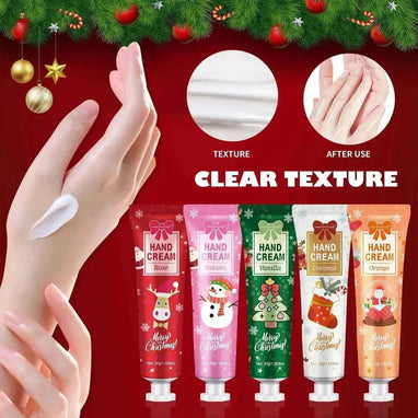 Hand Cream Gift Set for Women - 5-Piece Christmas Holiday Moisturizer Collection - 3sungllc.us#original_value#