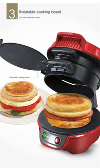 Mini Burger Maker - Breakfast Sandwich Press - 3sungllc.us#original_value#