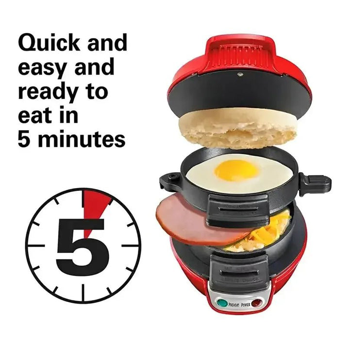 Mini Burger Maker - Breakfast Sandwich Press - 3sungllc.us#original_value#