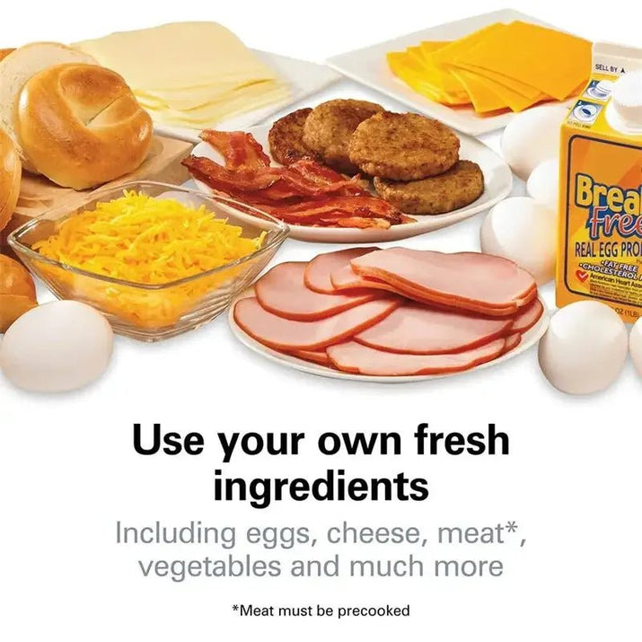 Mini Burger Maker - Breakfast Sandwich Press - 3sungllc.us#original_value#