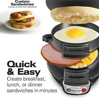 Mini Burger Maker - Breakfast Sandwich Press - 3sungllc.us#original_value#