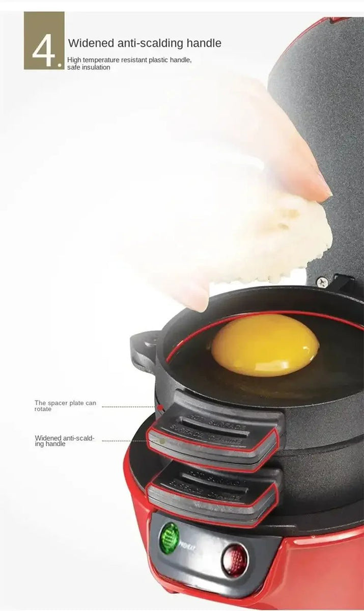 Mini Burger Maker - Breakfast Sandwich Press - 3sungllc.us#original_value#