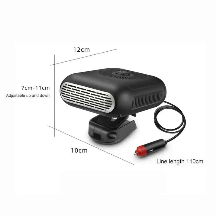 Portable Car Heater 12V 150W - Fast Defogger & Defroster for Windshield - 3sungllc.us#original_value#
