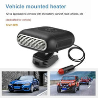 Portable Car Heater 12V 150W - Fast Defogger & Defroster for Windshield - 3sungllc.us#original_value#
