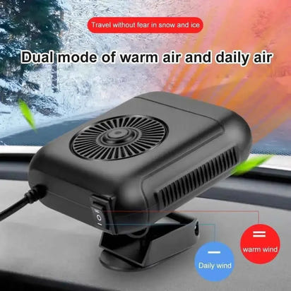Portable Car Heater 12V 150W - Fast Defogger & Defroster for Windshield - 3sungllc.us#original_value#
