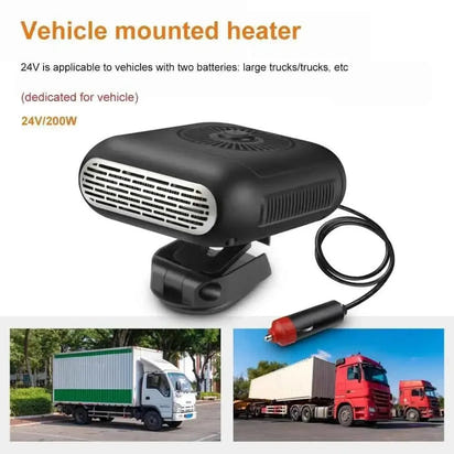 Portable Car Heater 12V 150W - Fast Defogger & Defroster for Windshield - 3sungllc.us#original_value#