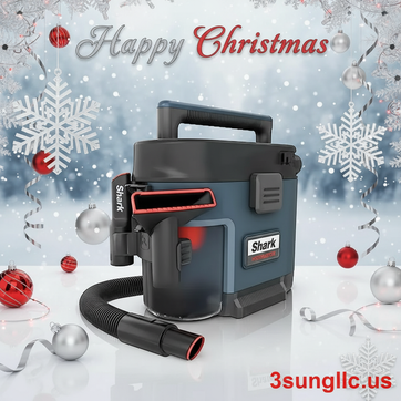 Portable Vacuum Happy Christmas