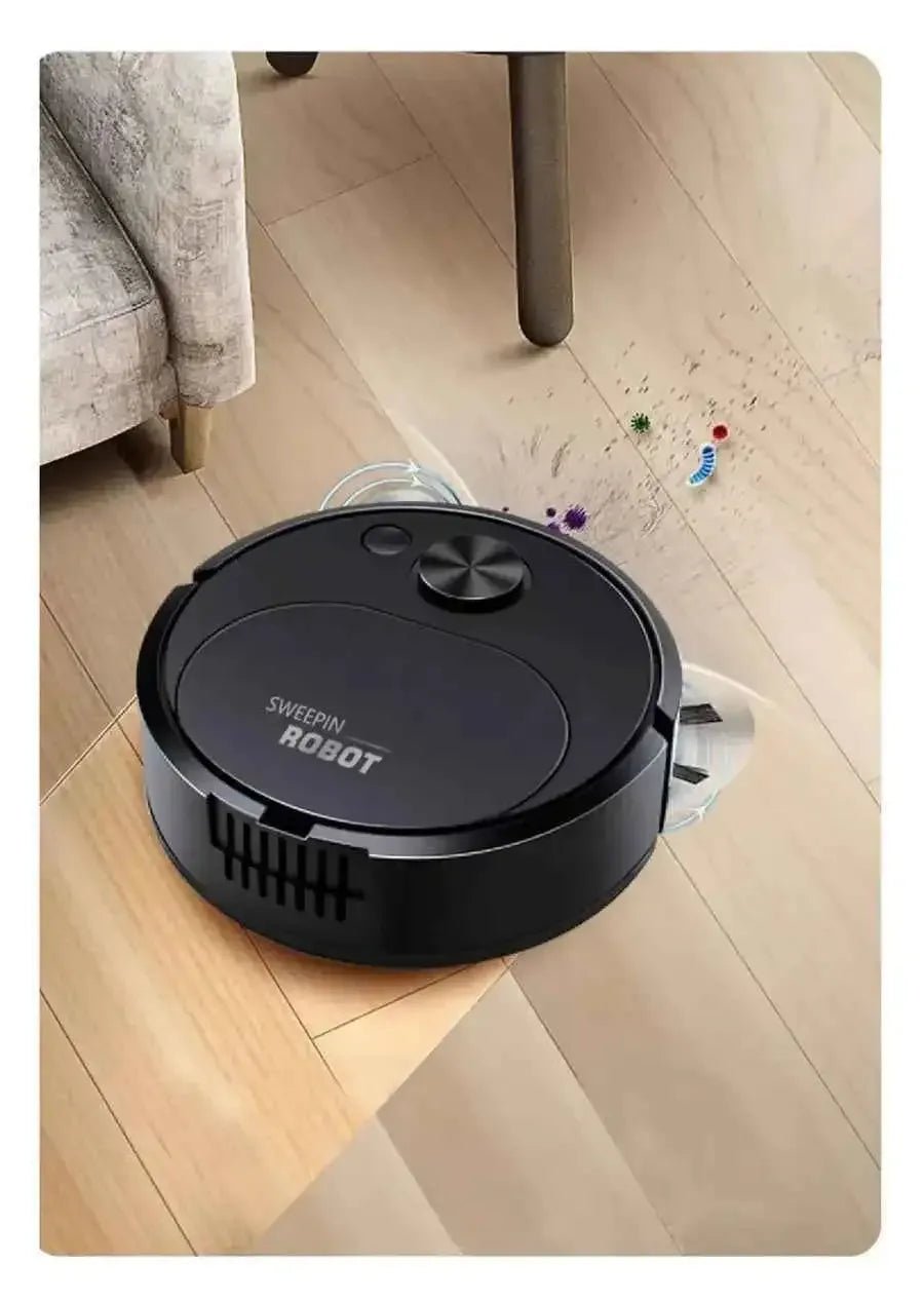 Robot Vacuum Cleaner USB Rechargeable - 3-in-1 Sweeping, Mopping & Vacuuming - 3sungllc.us#original_value#