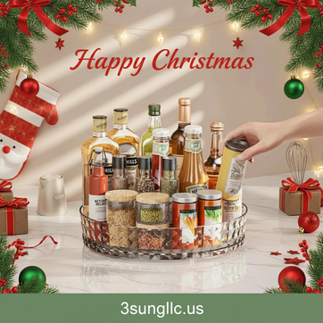 Spice Rack Happy Christmas